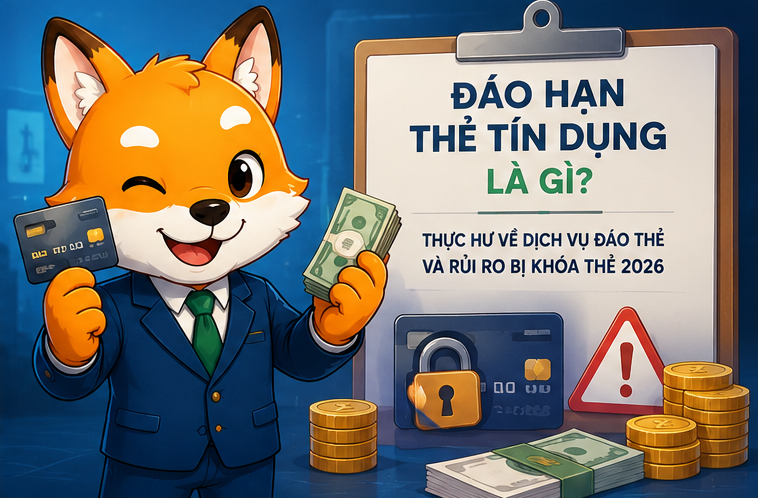 Đáo hạn thẻ tín dụng là gì? Thực hư về dịch vụ đáo thẻ và rủi ro bị khóa thẻ 2026