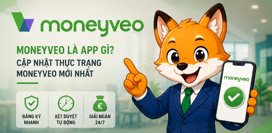 Moneyveo là app gì? Của ngân hàng nào? Cập nhật thực trạng Moneyveo mới nhất tháng 7/2026